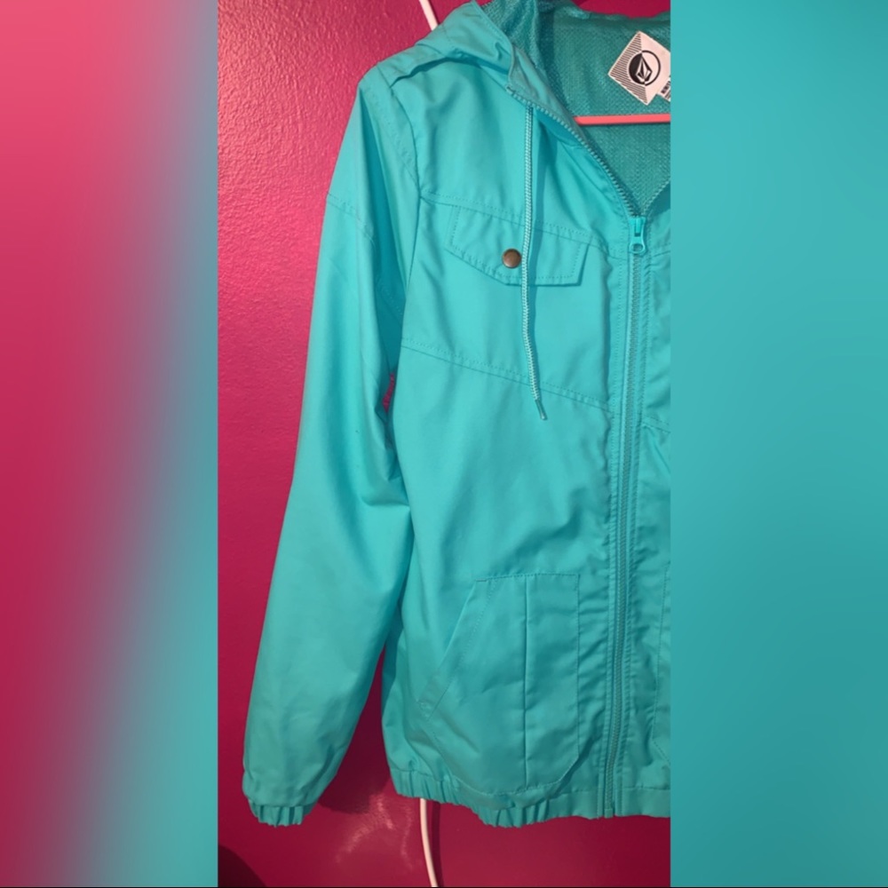 Volcom Teal Jacket - Picture 3 of 7